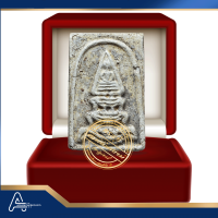 (ASSC1058) พระสมเด็จวัดระฆังฯพิมพ์ยอดขุนพล Phra Somdej Wat Rakang Pim Yod Khun Phon - Image 3