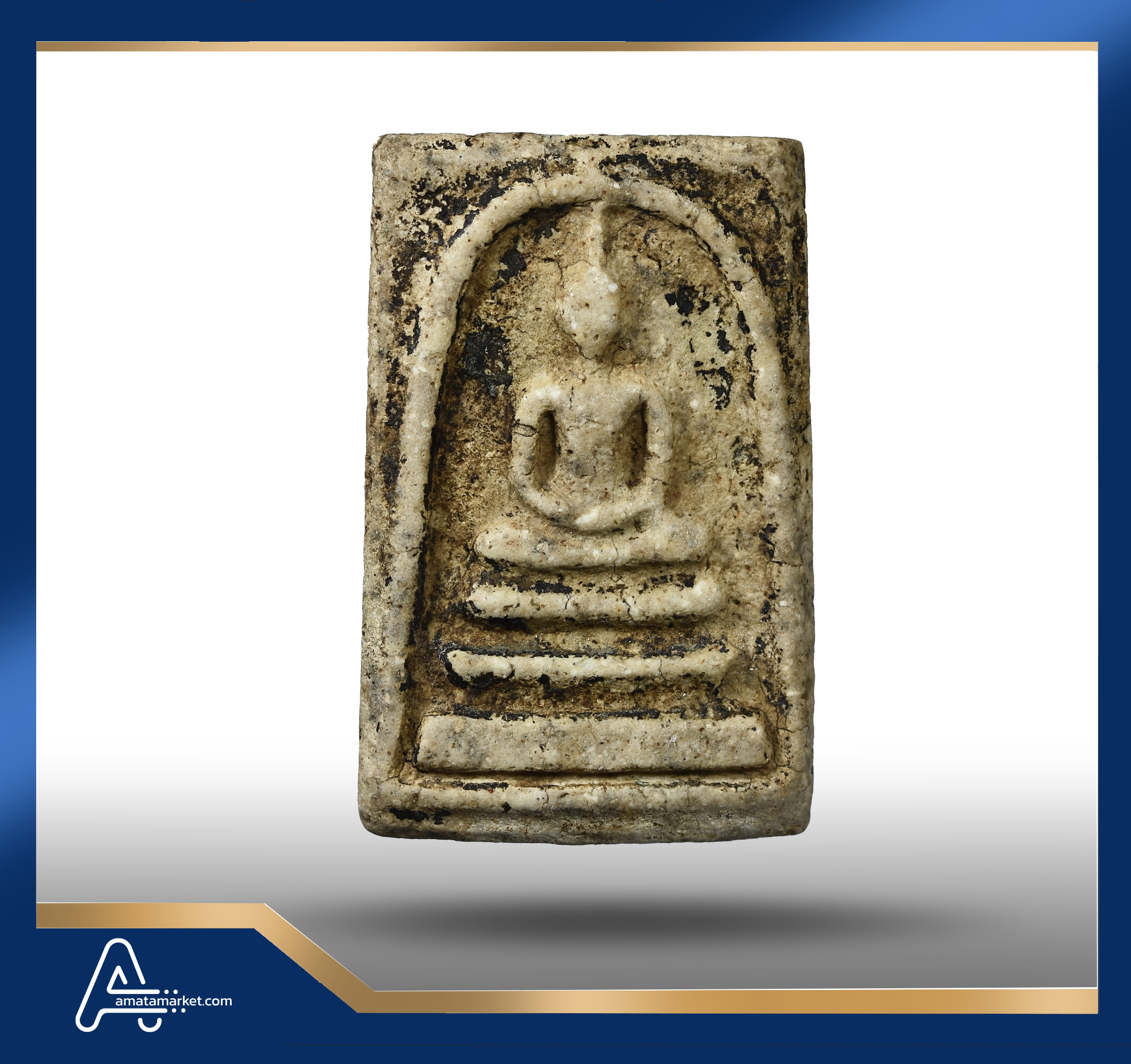 พระสมเด็จ วัดระฆัง พิมพ์ใหญ่ - Image 3