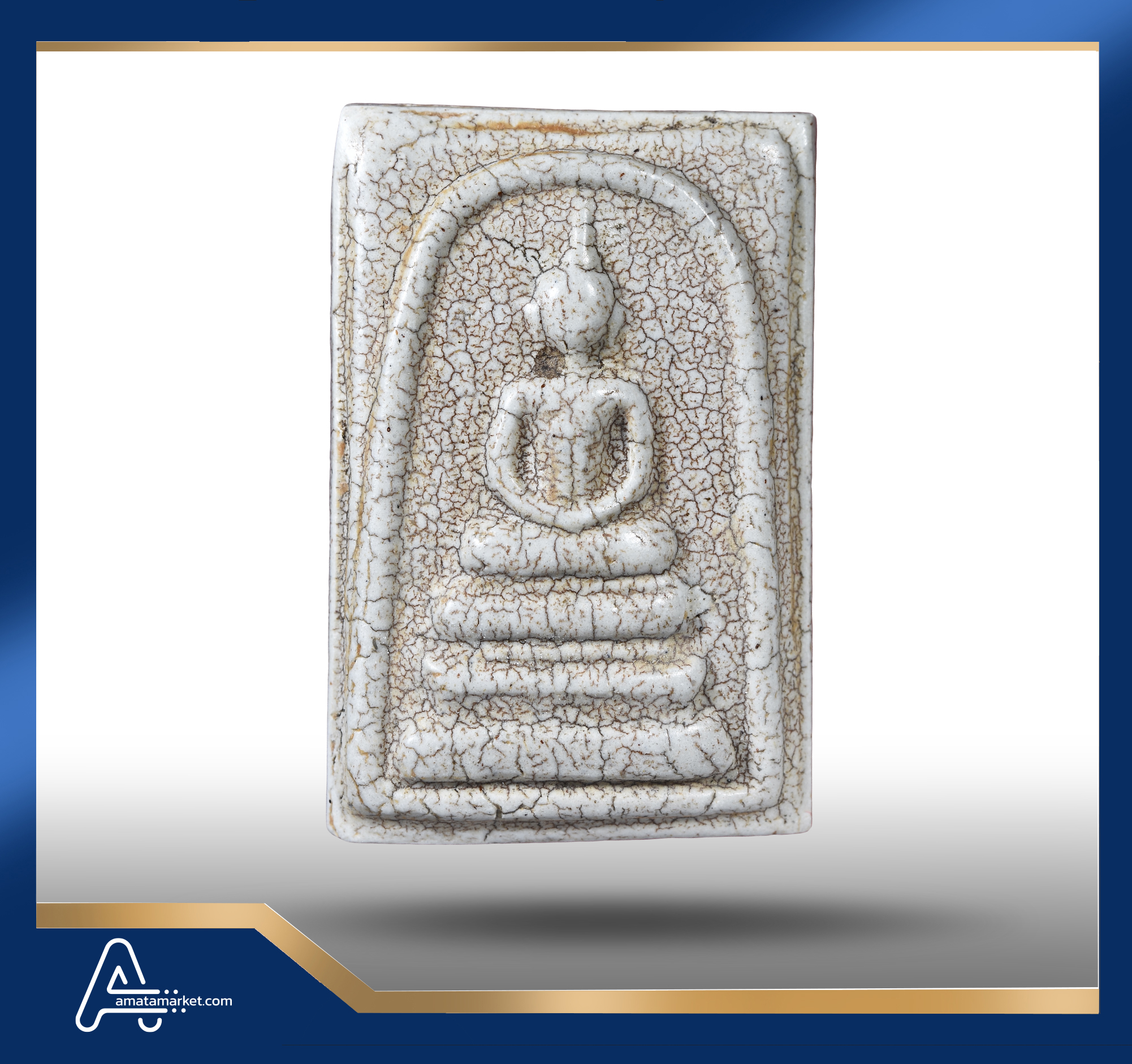 พระสมเด็จ วัดระฆัง พิมพ์เกศบัวตูม - Image 3